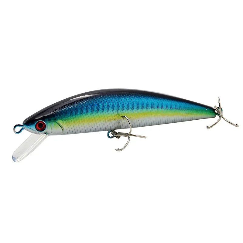 Señuelo de pececillo de pesca, 13cm, 35g, señuelos de lanzamiento de tiro largo, cebo Artificial de pez lubina oceánica, 1 pieza en oferta - imagen 4