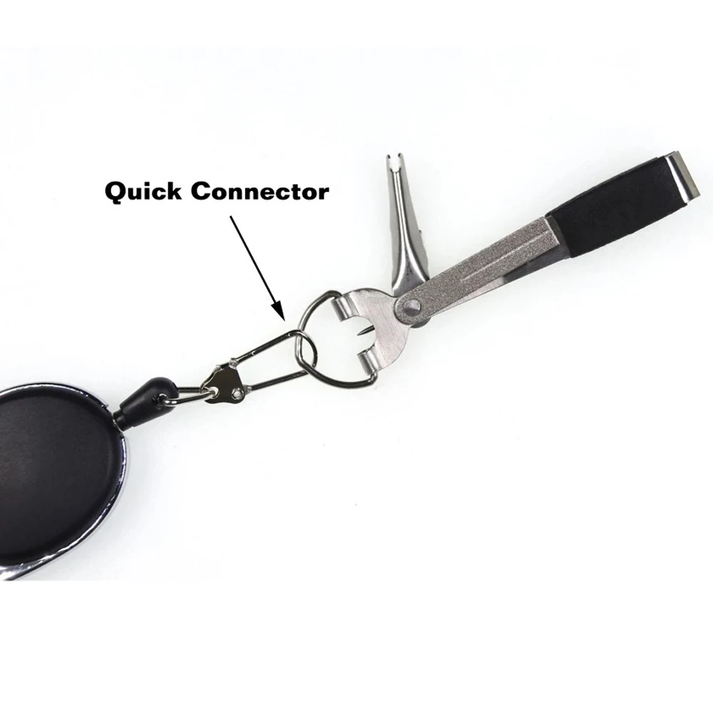 Wifreo-cortaúñas multifuncional para pesca con mosca, herramienta de atado de nudos rápido, cortador de línea, anudador de uñas, gancho rápido - imagen 4