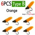 6pcs Orange B