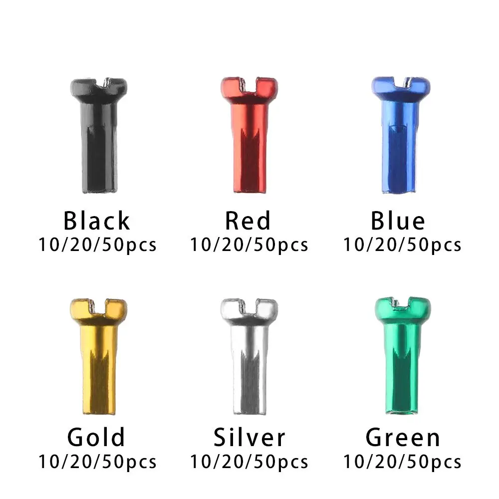 Radios y pezones de aleación anodizada para ruedas de MTB - imagen 2