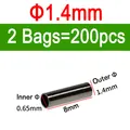 1.4x8mm 200pcs