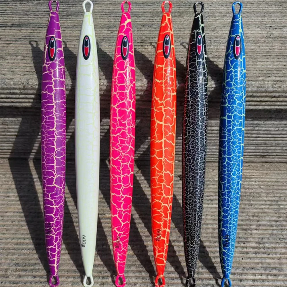 VOLIN-señuelo de pesca de Metal Nanyou, anzuelo grande de hierro, 80g, 100g, 120g, señuelo duro, plateado - imagen 4