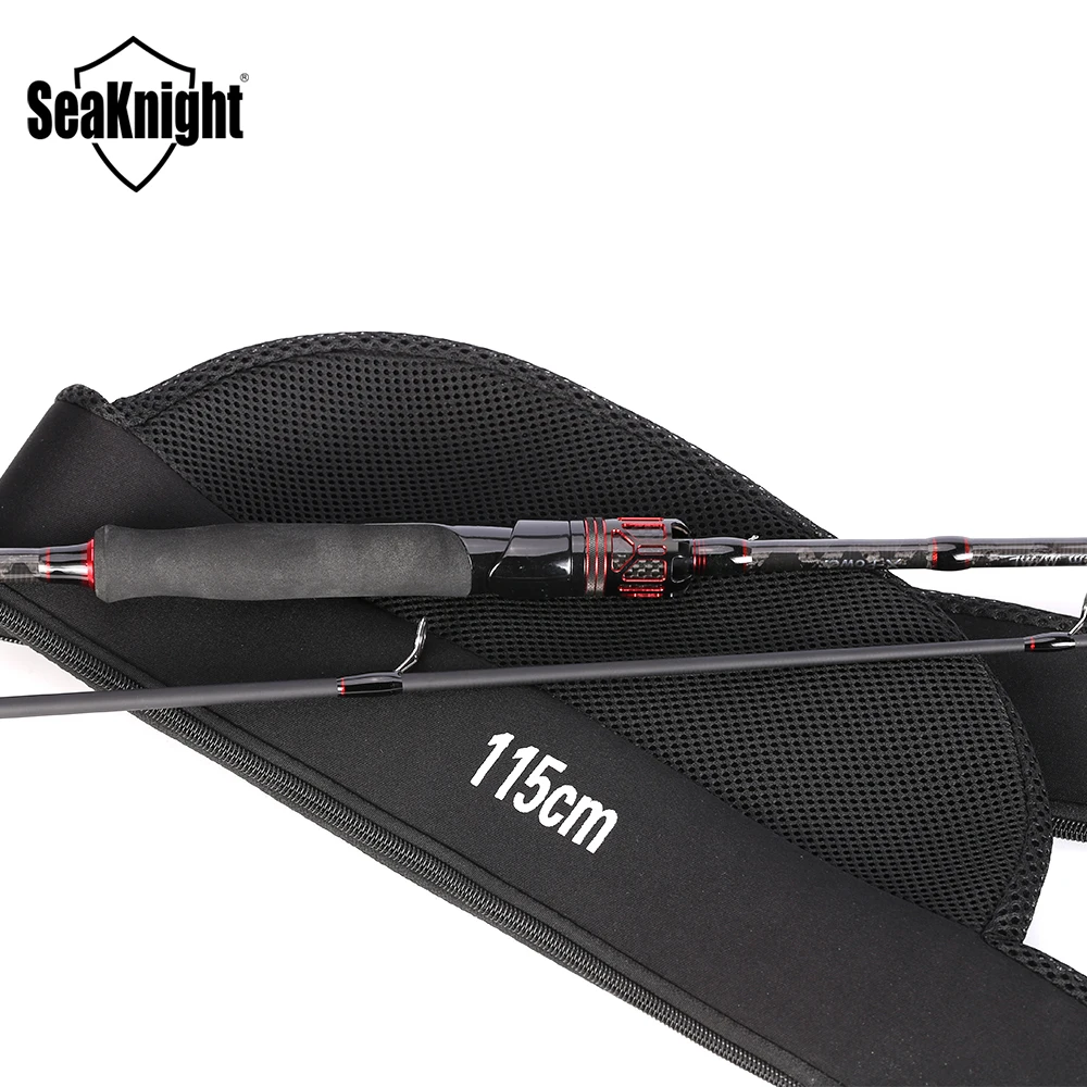 Experimente la emoción de la pesca con caña de 115 cm de Seaknight