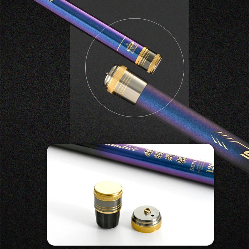 Caña de mano ultraligera superdura de 19 Tune, caña de pescar de Taiwán, alta resistencia de cintura de carbono, accesorios de Pesca - imagen 4