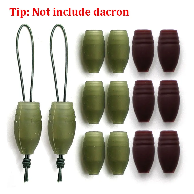 Conectores elásticos Dacron para carpa con topes gruesos