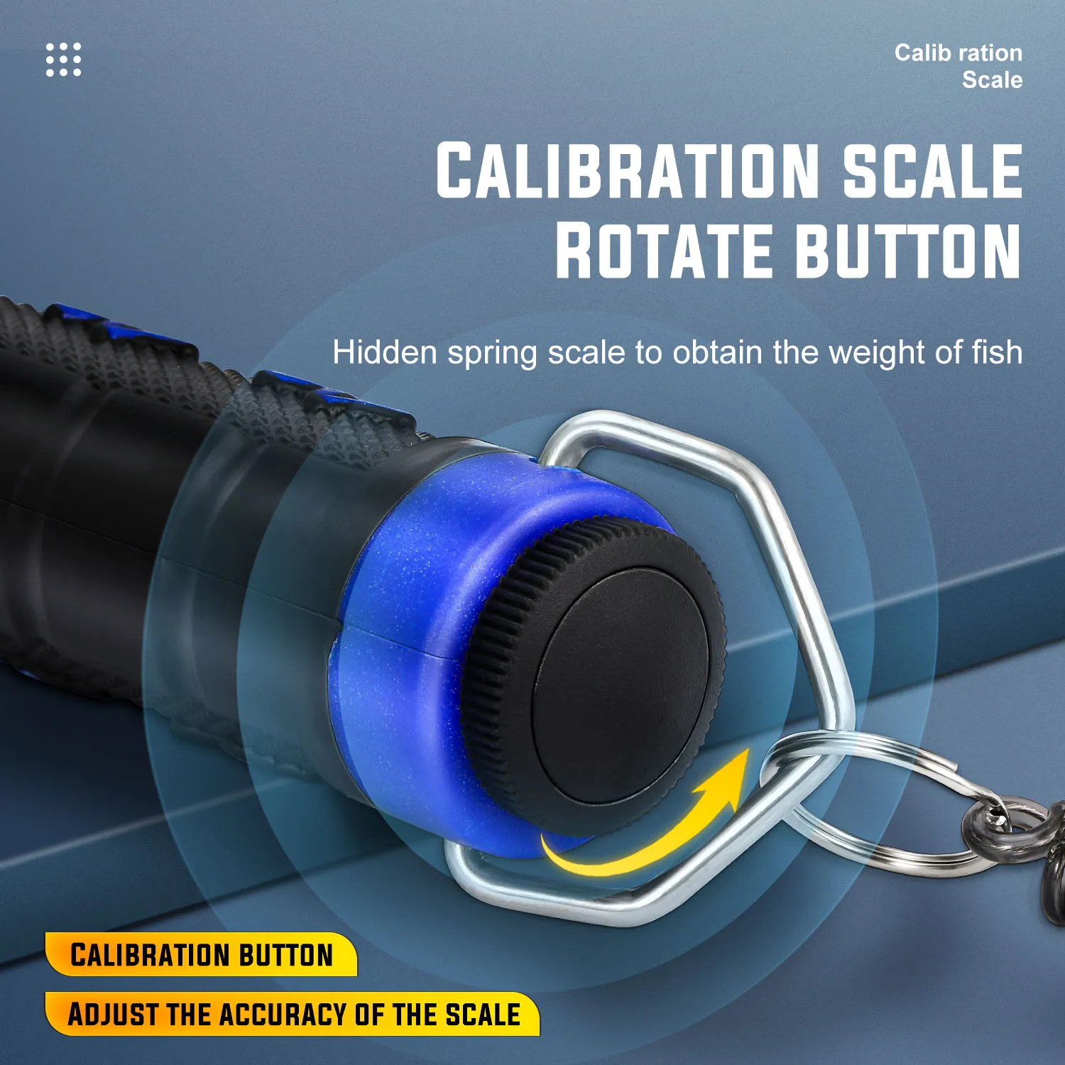 Aparejos de pesca Sougayilang, controlador de pescado con agarre de pescado, equipo de pesca multifuncional giratorio/fundido de labios de pescado - imagen 4