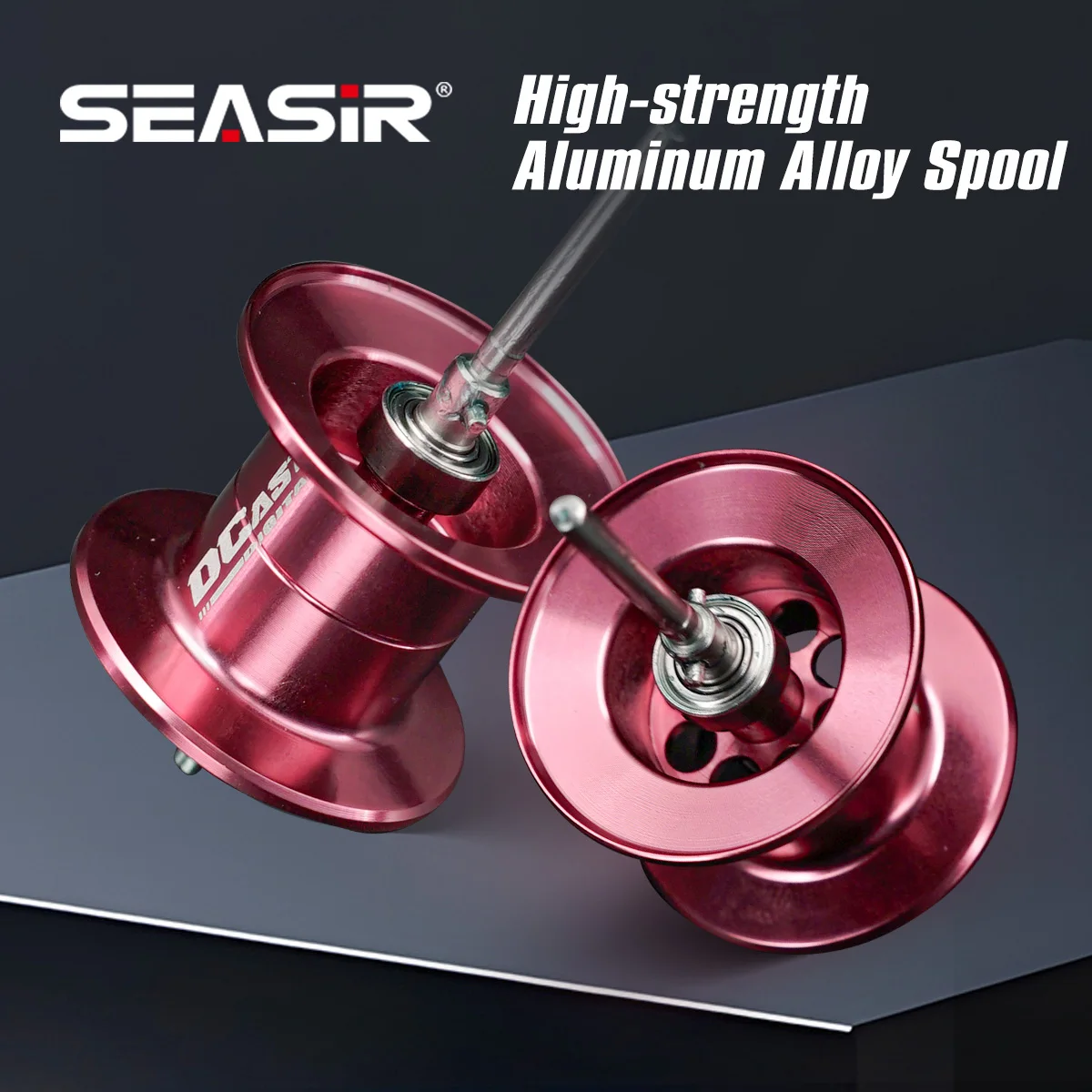 Seasir Dcast Dc Fishing Reel Digital Control Long Cast 7.3:1 7+1BB Max Drag 8.5kg Fresh Saltwater Reel Baitcasting Fishing Coil - imagen 5