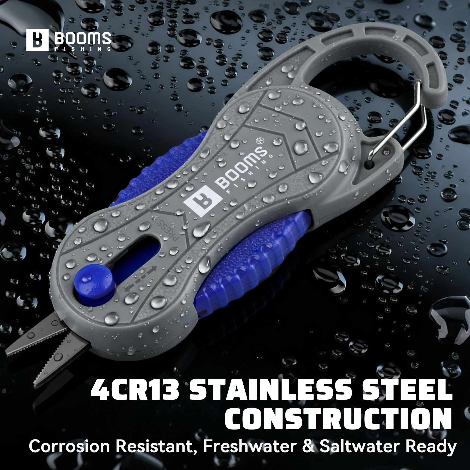 Booms-microtijeras de pesca, cortador de hilo de pescar, cuchillas de acero inoxidable, corte trenzado, líneas Mono y fluoro, herramientas limpias y suaves - imagen 5