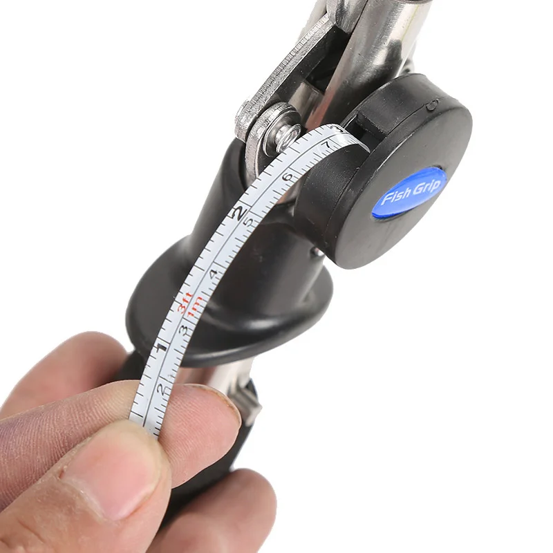 Pinza de pesca portátil de acero inoxidable, cortador, alicate, Control de labios, regla de escala, herramienta, pinza para carpa, accesorio de agarre - imagen 4