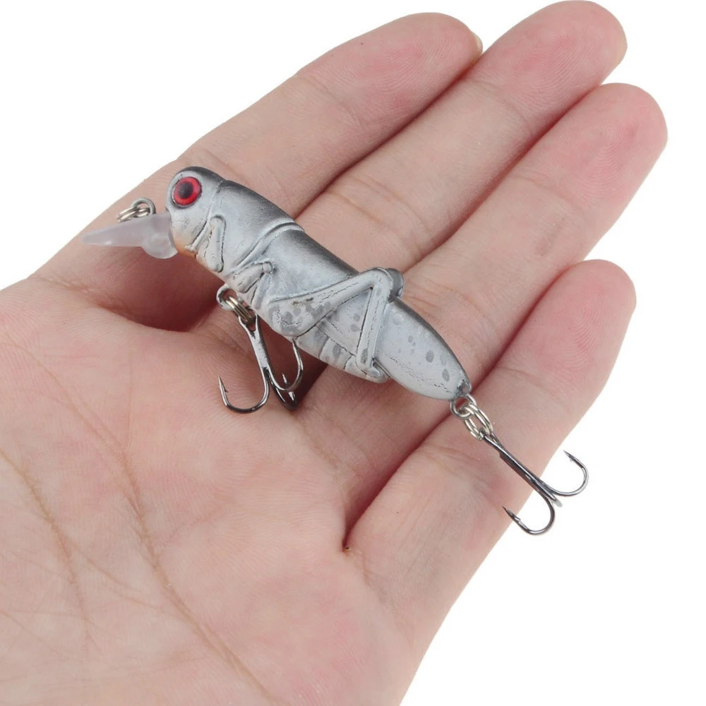 1Pc señuelo de pesca saltamontes insecto volador Wobbler señuelo duro cebo Artificial realista lubina Swimbait Peche Leurre - imagen 5