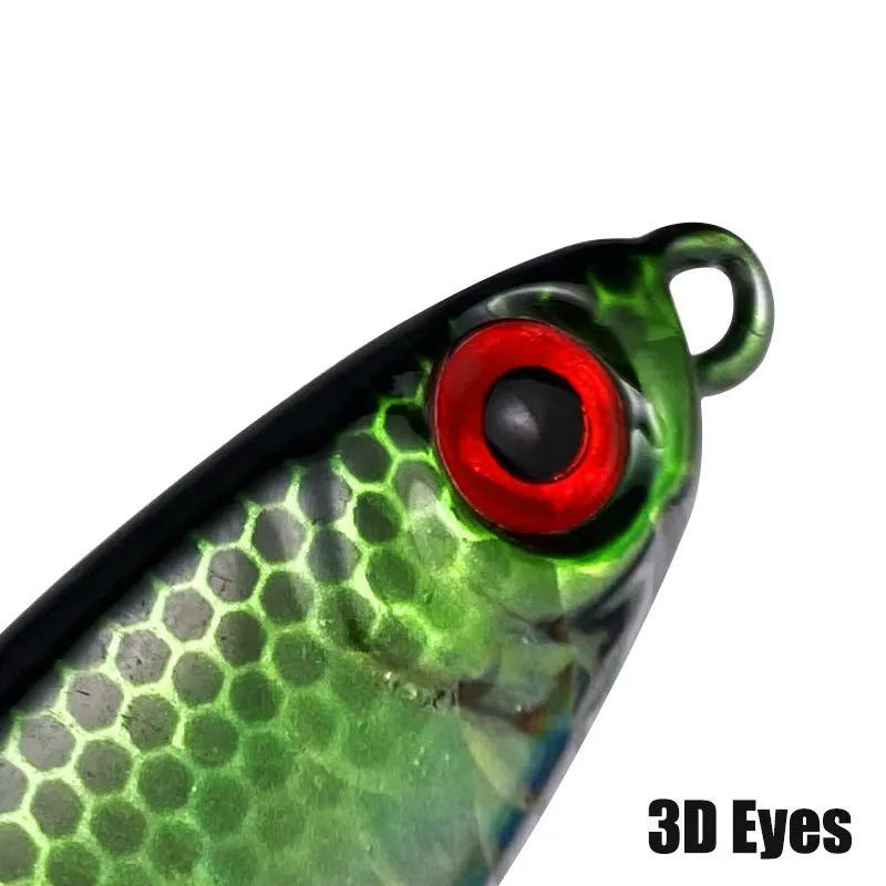 Señuelo de pesca Jigging de fundición a tierra, cebo Artificial de Metal, 10g, 15g, 20g, 25g, 30g - imagen 2