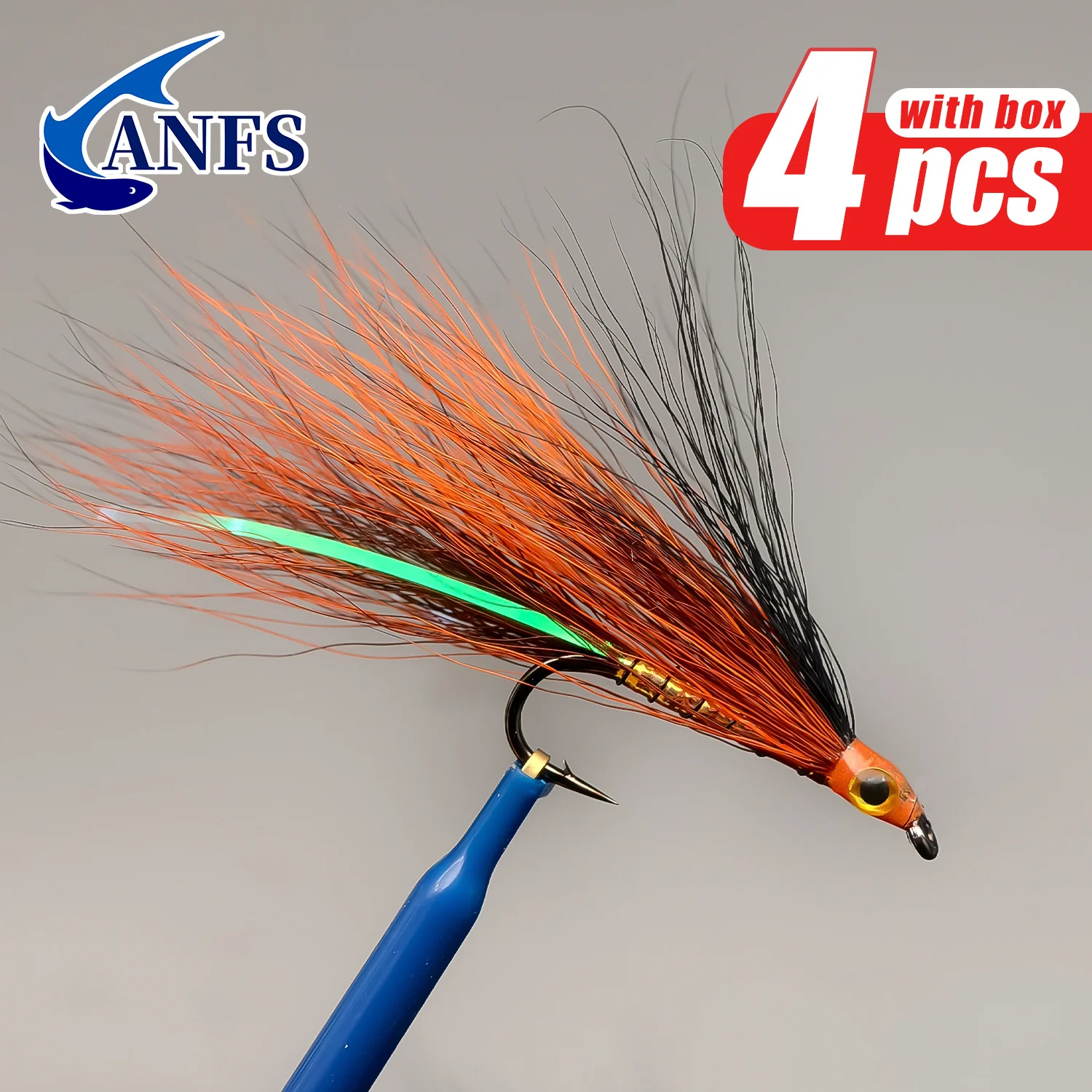 Moscas Deceiver ANFS – Streamer atado a mano para lucio y lubina