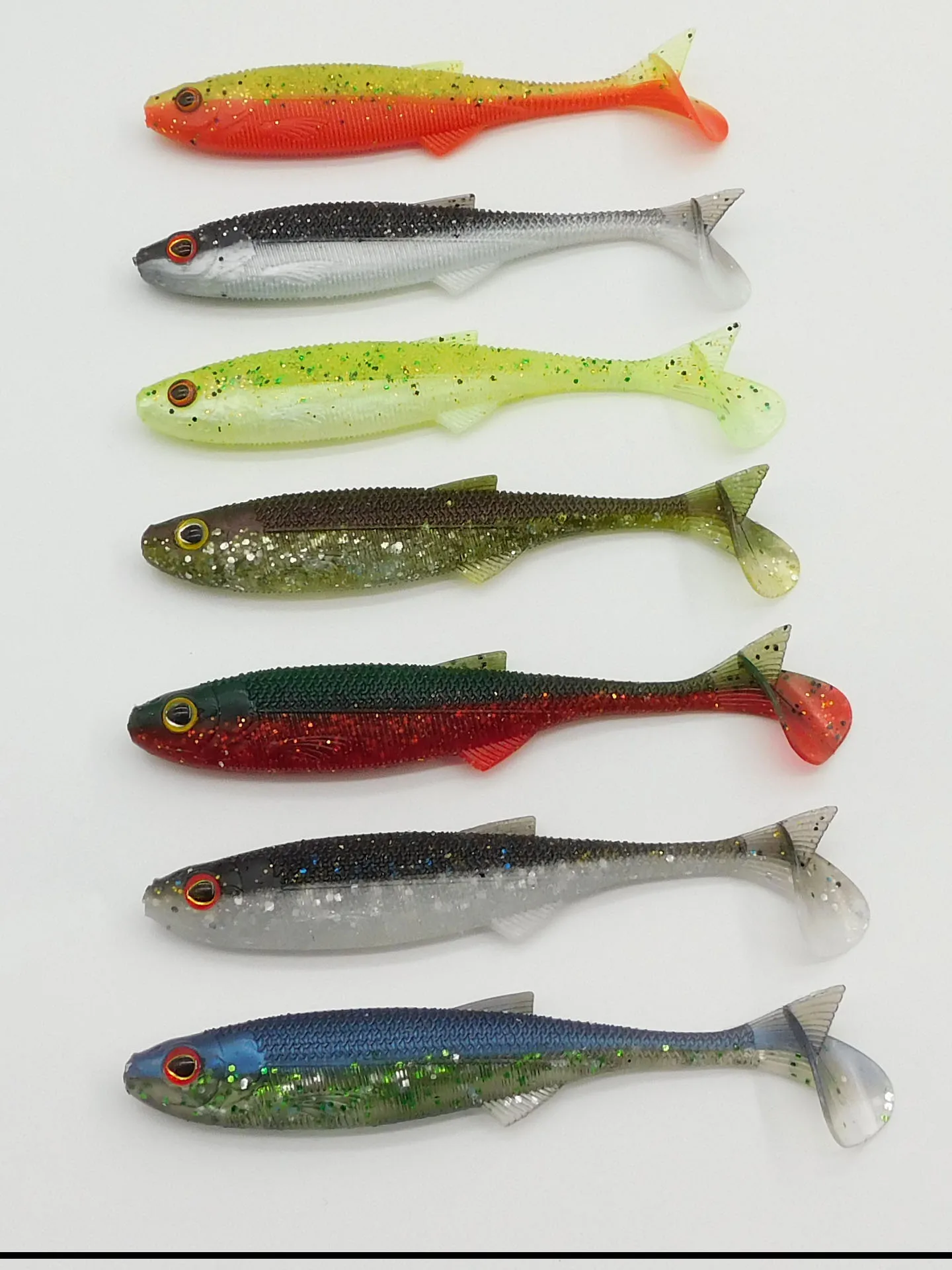 ESFISHING 2025 nuevo señuelo de pesca cebo suave ACTION SHAD 4in cebo artificial señuelo de plástico para Lucio perca lubina - imagen 5