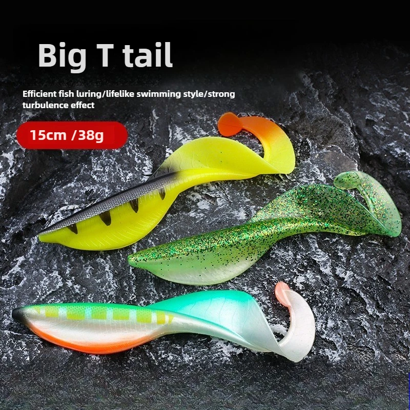 Dragon Grub 15cm – Vinilo cola rizada para lubina y lucio - imagen 2