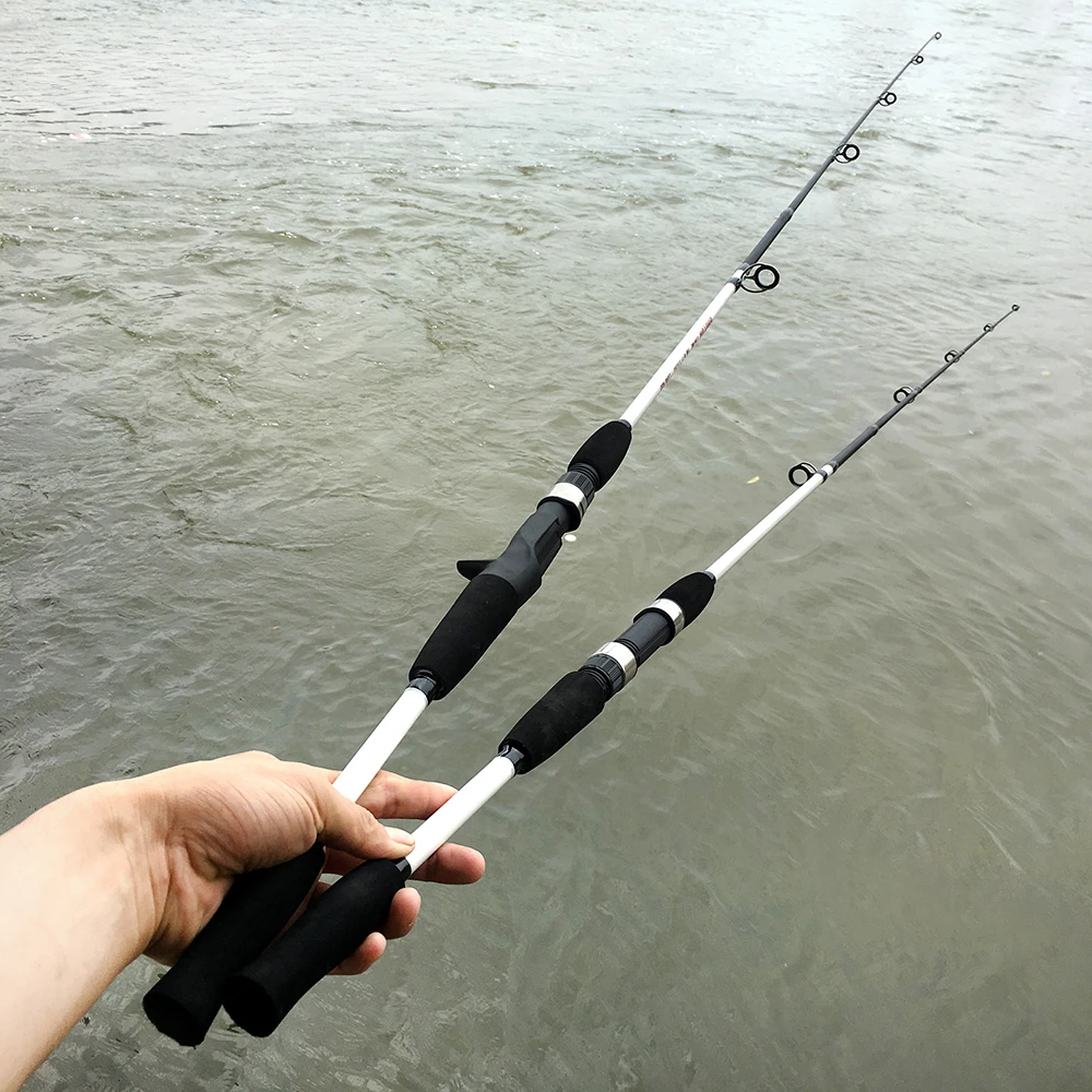 Caña de pescar GHOTDA Baitcasting 1,5 M 1,8 M M acción ultraligera caña de carbono señuelo peso 3-21g para accesorios de pesca de lubina de carpa - imagen 5
