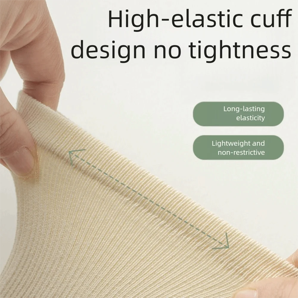 Calcetines con dedos separados y cinco dedos, calcetines deportivos finos de corte bajo hasta el tobillo, calcetines con punta de algodón transpirables antifricción para hombres - imagen 4