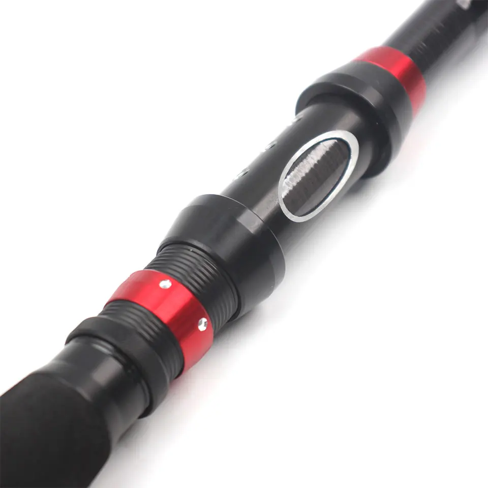 Caña de señuelo telescópica de carbono, compacta, portátil, fundida precisa con láser, agua dulce y salada, universal, pesca en movimiento - imagen 5