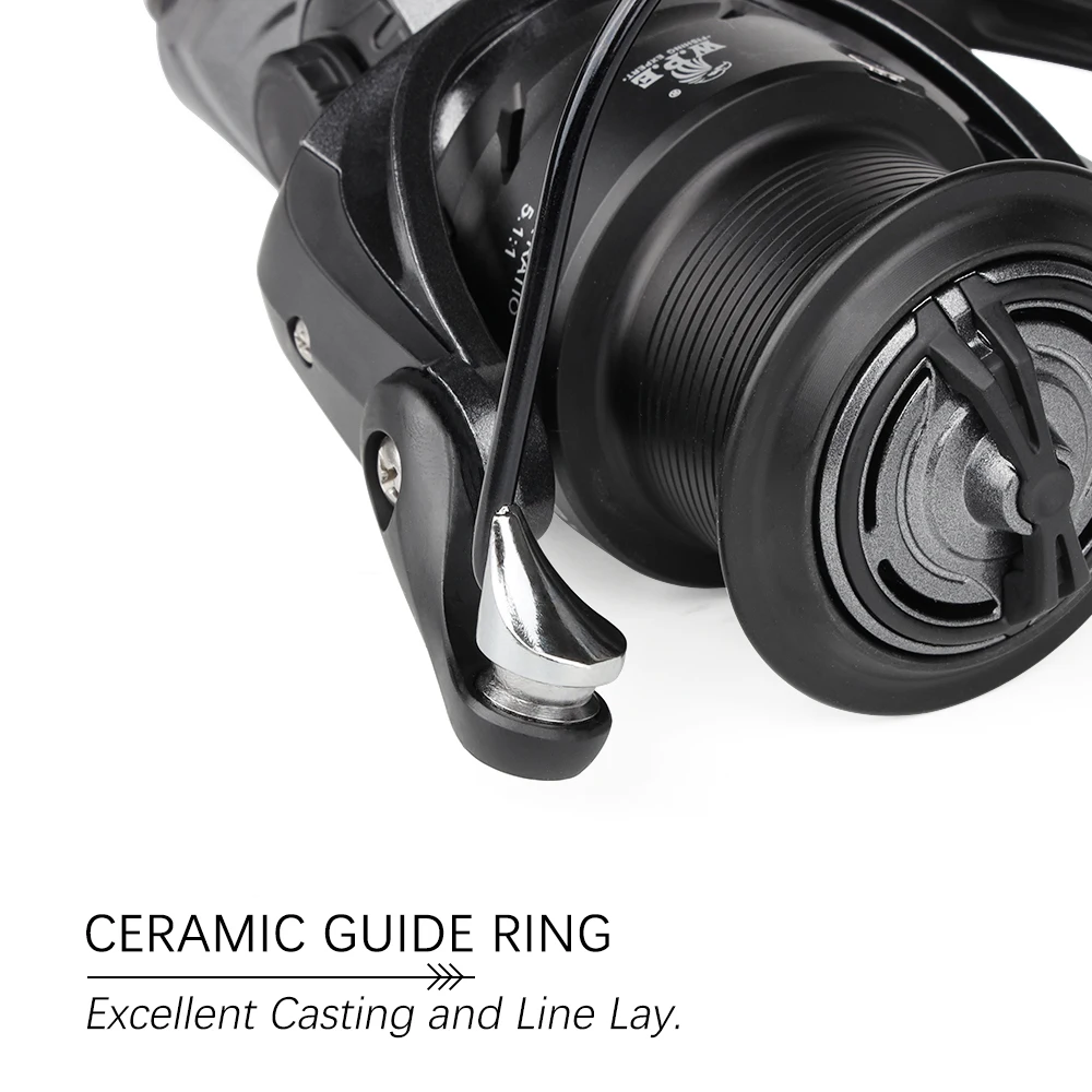 Carrete Spinning Ceybar W.P.E – 7+1 rodamientos, talla 4000-6000 - imagen 5