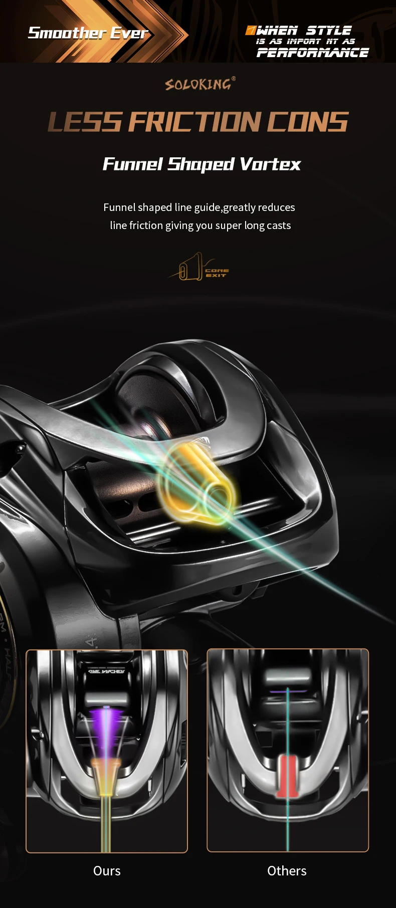 Experiencia Precisión mejorada y fricción reducida con nuestro diseño innovador