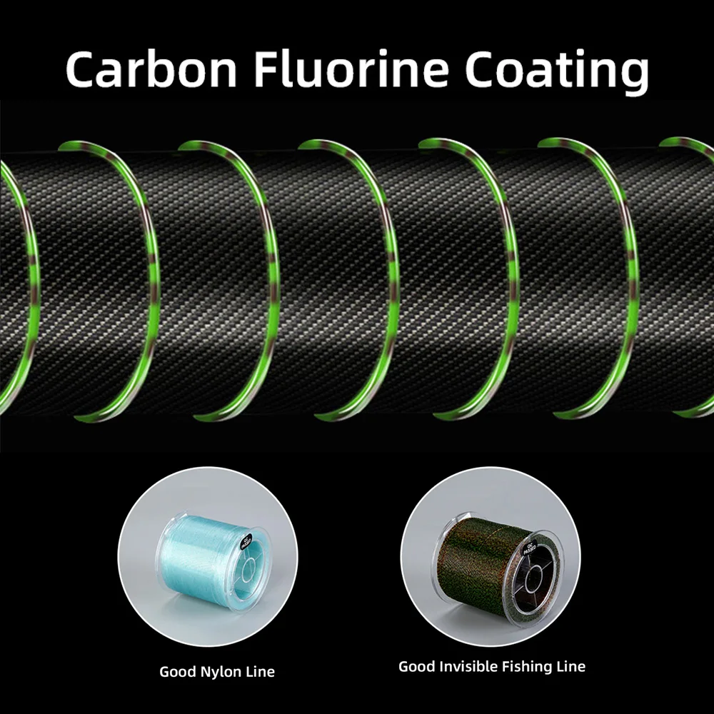 NUNATAK-sedal de pesca Invisible, 2024 M, sedal de nailon fuerte y liso, Sedal supersuave de camuflaje para pesca en el mar, novedad de 1000 - imagen 5