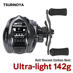 Tsurinoya Spirit Fox – Carrete baitcasting ultraligero finesse 1-10g