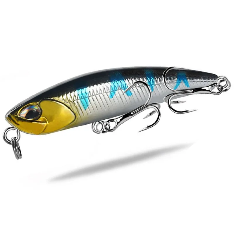 Señuelos de Pesca de lápiz que se hunden, cebos duros, Wobblers artificiales, Lucio curricán, carpa, aparejos de pesca Swimbait, 1Pc - imagen 3