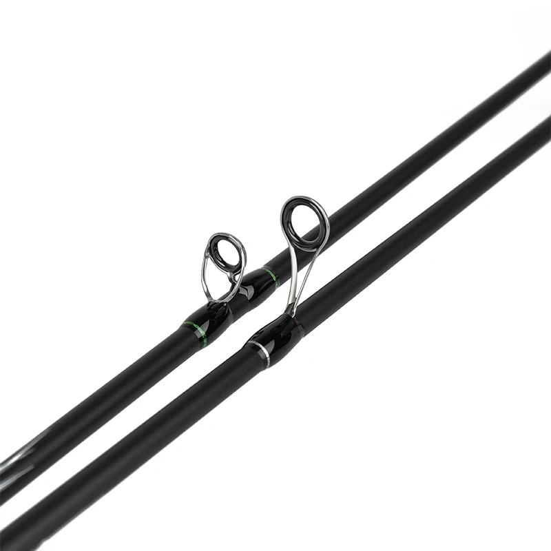 Caña de pescar giratoria de 3 secciones, poste de señuelo de fundición de fibra de carbono de 1,8 m/2,1 m/2,4 m/2,7 m, cañas de pescar de lubina rápidas de viaje portátiles - imagen 5