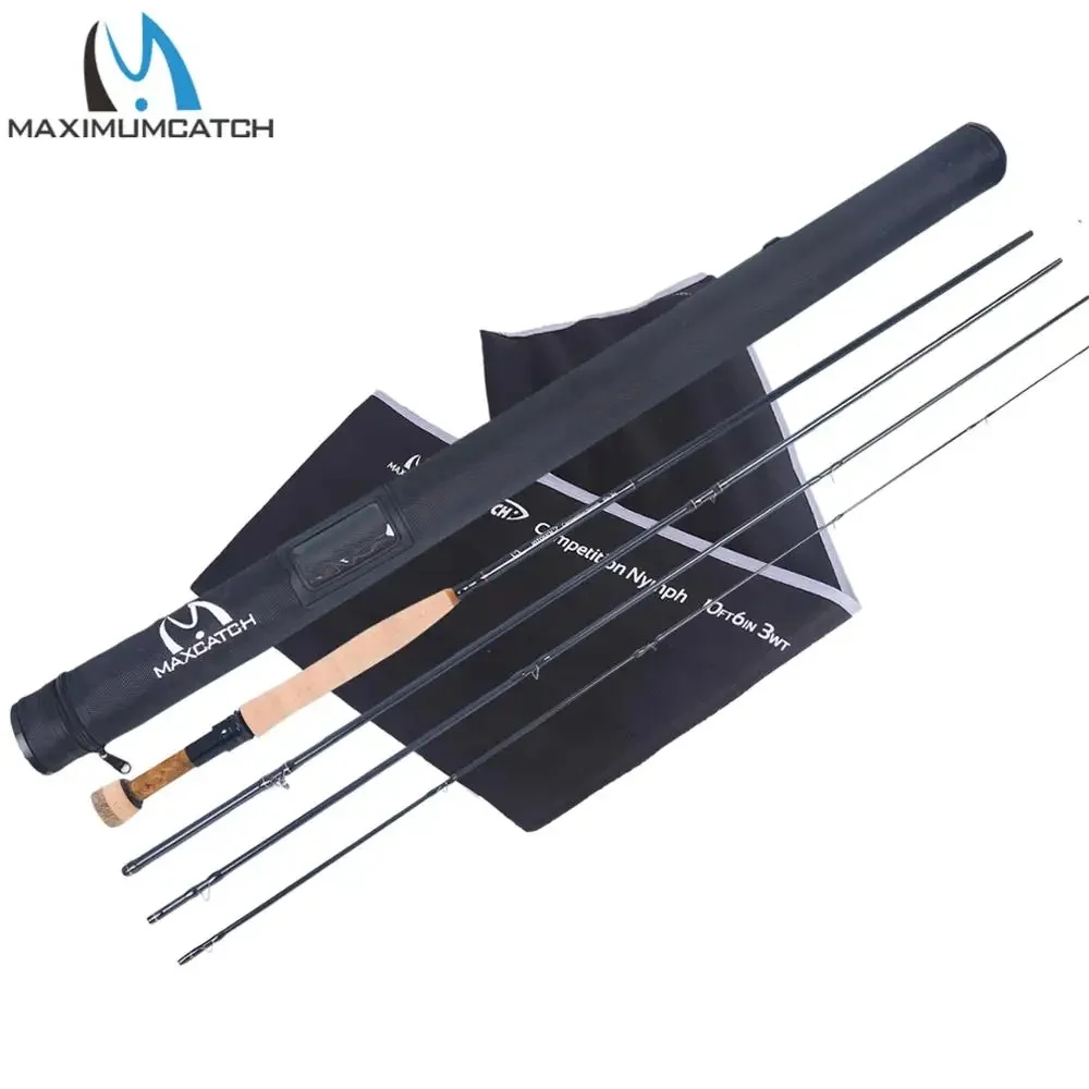 Maximumcatch-caña de pescar Maxcatch con tubo duro, 10 '0 ''/10' 6'', 2/3WT, para competición - imagen 5