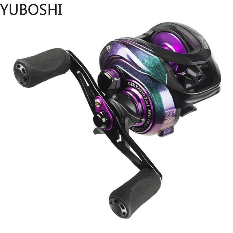 Carrete de Pesca ultraligero Multicolor, aparejos de Pesca, 2023: 1, nueva relación de transmisión, 7,2 - imagen 4