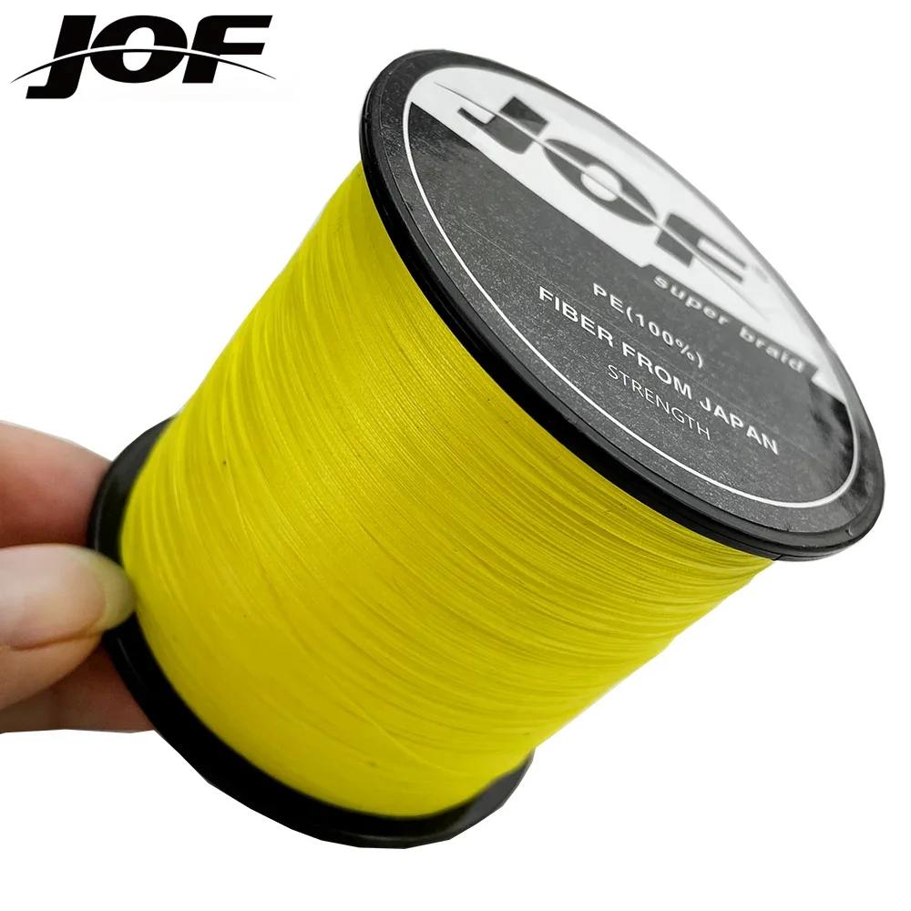 JOF-sedal de pesca trenzado X8 de 100-1000 metros, multifilamento japonés, tejido multicolor, Extreme 18-78lb, superfuerte - imagen 4