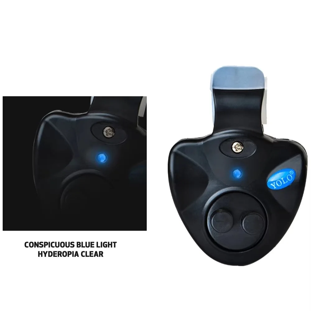 NGB-alarma de mordedura para pesca de carpa, zumbador sin batería LR44, alimentador europeo, luz LED, aparejos de pesca eléctricos automáticos - imagen 5