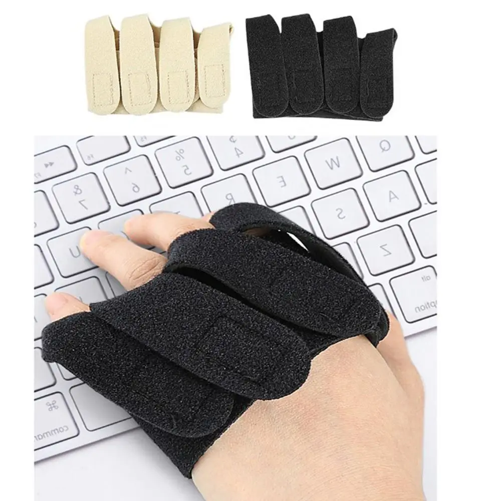 2 uds profesional ajustable dedo Brace compresión portátil dedo soporte transpirable ligero férula-anillo cinta tendinitis - imagen 4