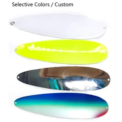 Aoclu Cuchara de metal grande doble color 97/122 g, 8-9 pulg 8 colores