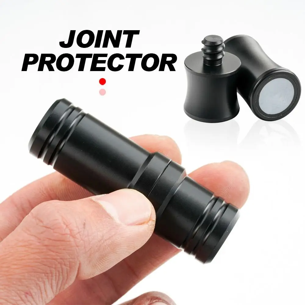 Juego especial de protectores de juntas para taco de billar, tapas de juntas negras de plástico, cubierta de protección de rueda media para Uni Loc Wavy, 1 Juego