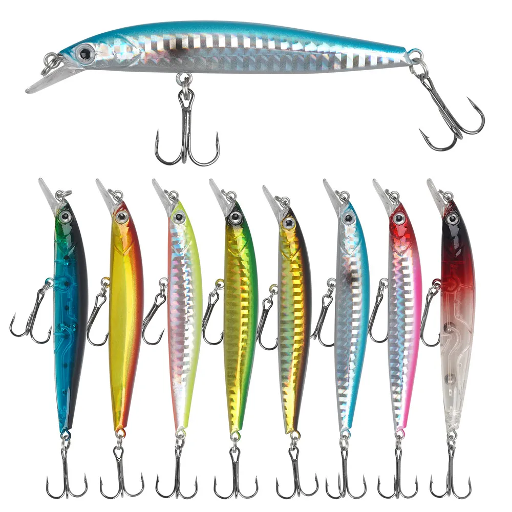 Señuelos Minnow para Lubina y Trucha – Cebos Duros de Pesca