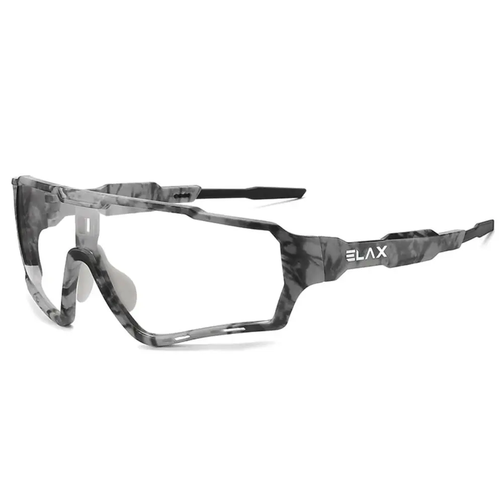 Gafas de sol para ciclismo, lentes de decoloración rápida, resistentes al viento y a los rayos UV, longitud ajustable HD - imagen 5