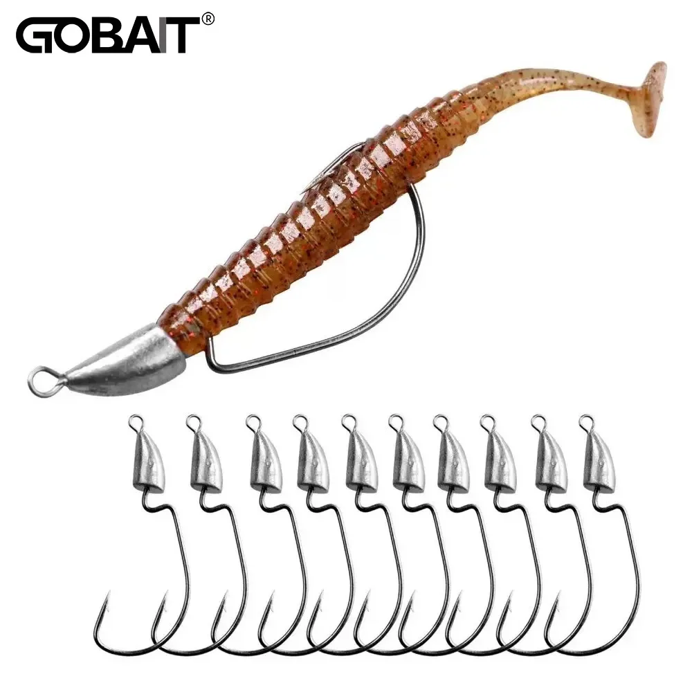 Anzuelos Jig Head Metal – Cabeza plantilla para Texas Rig y vinilo