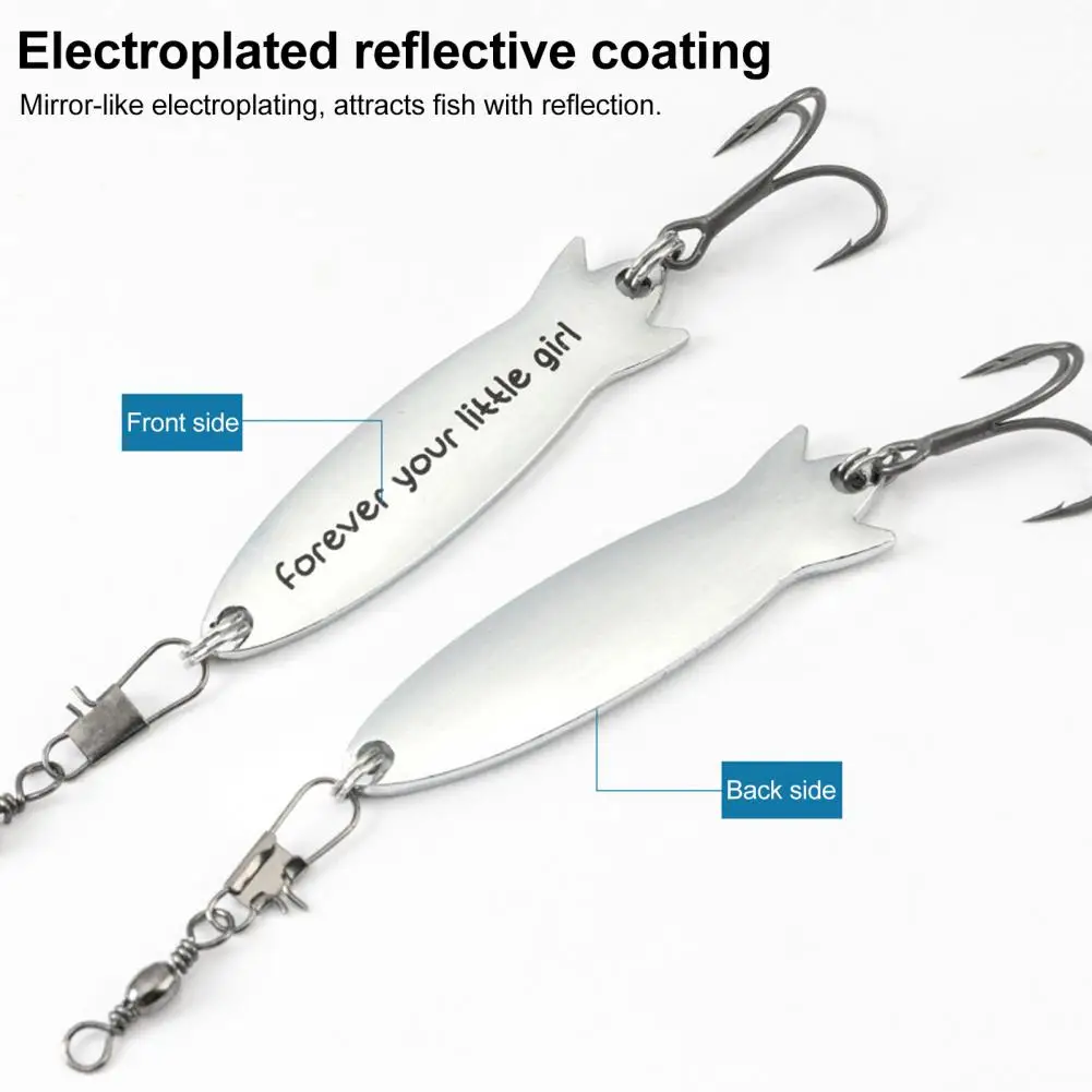 Señuelos de pesca duros con anzuelo triple, rotación de 360 grados, Color brillante, Mini Swimbait para pesca al aire libre, accesorio de pesca, 5 uds. - imagen 4