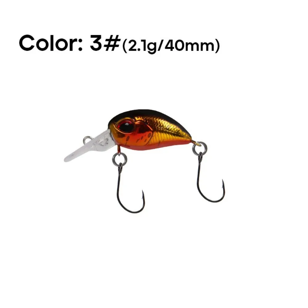 2025 40mm2.1g señuelo de pesca de hundimiento lento ojos 3D VIB Minnow señuelo Minnow Wobbler cebo de pesca de lubina aparejos de pesca - imagen 2