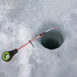 Caña de pesca en hielo FTK desmontable de plástico ABS impermeable