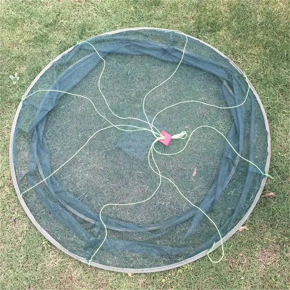 Red de manga plegable – Salabardo para capturar peces y crustáceos - imagen 3