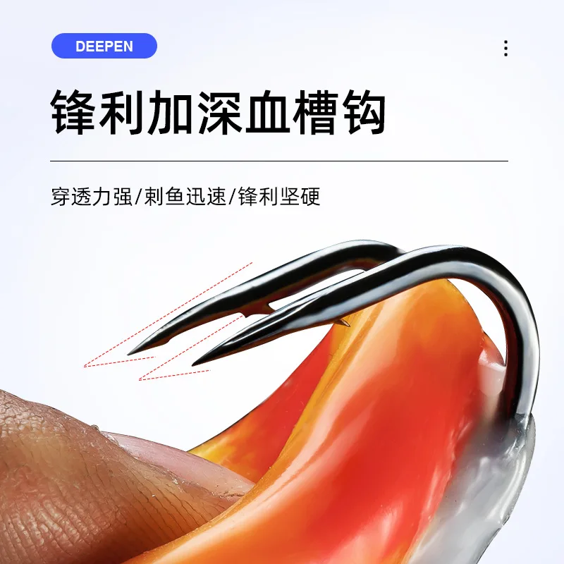 Señuelo de rana grande modificado, cebo flotante de 15g, Swimbait suave, doble gancho, cabeza de serpiente Artificial - imagen 4