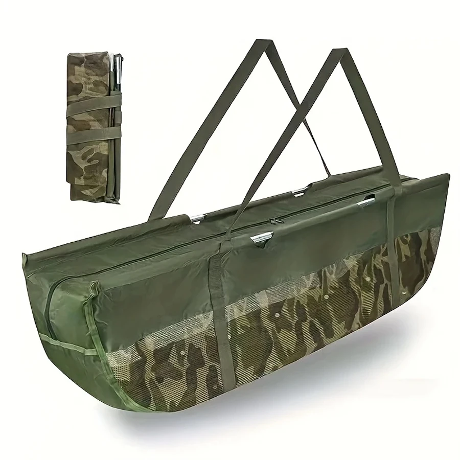 YOTO Bolsa de pesaje PVC con malla plegable y eslinga para lubina - imagen 5