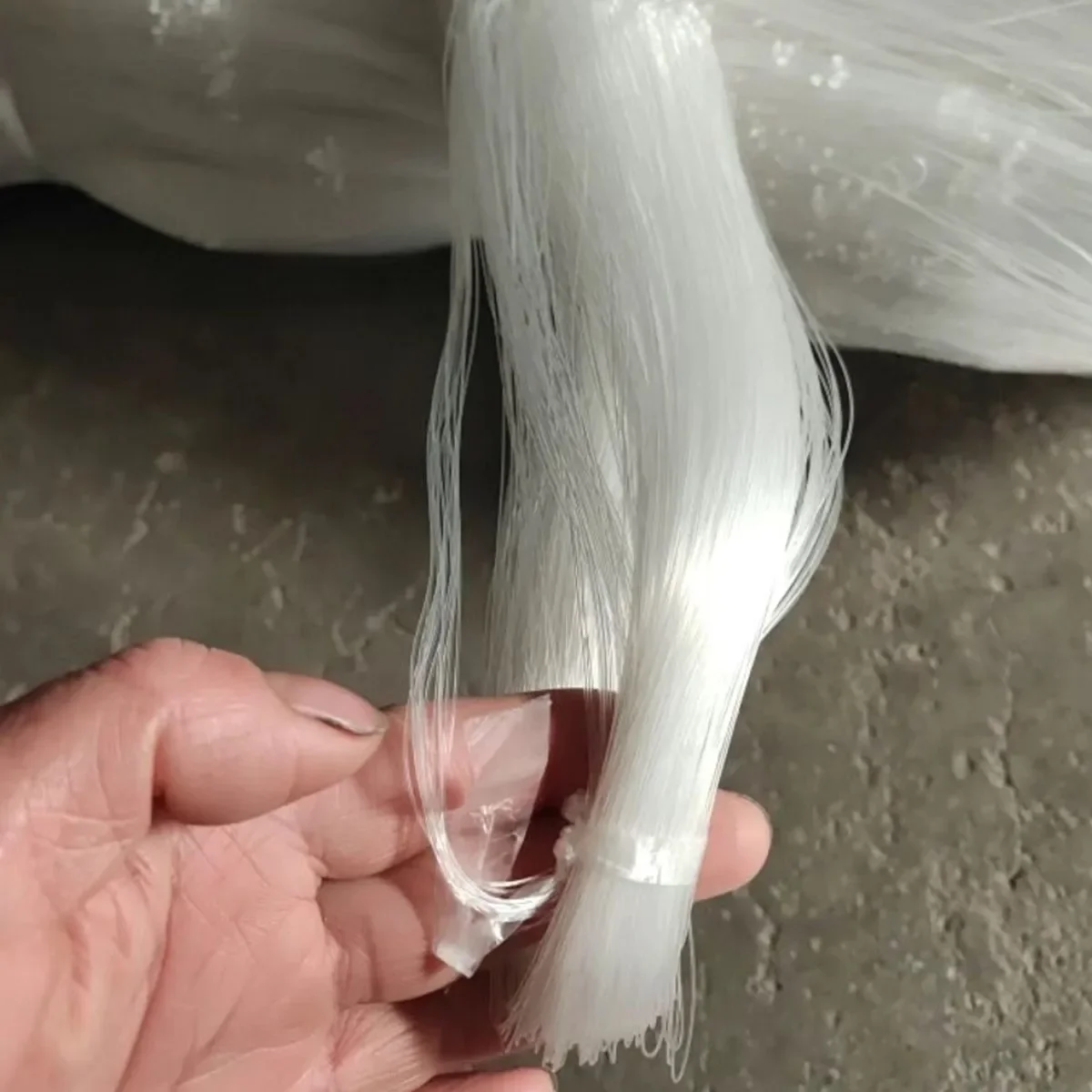 Cuerpo De 0,4mm, producto semiacabado, Red De Pesca, malla grande, monofilamento De nailon, trampa De red para peces, accesorios De red enmalle, Rede De Pesca - imagen 4