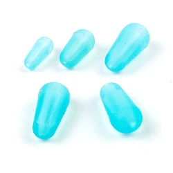 Venta al por mayor, 1000 Uds., Gel de sílice de frijol antienvuelto, conector de Pesca giratorio, accesorios de anillo de ocho caracteres, aparejos de Pesca