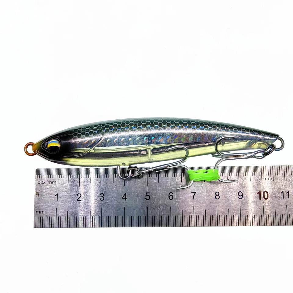 SWOLFY-SEÑUELOS DE PESCA DE lápiz que se hunden, 105mm, 28g, Stickbait de fundición larga, Wobblers, cebo duro, aparejos de pesca de agua salada de mar de invierno - imagen 5