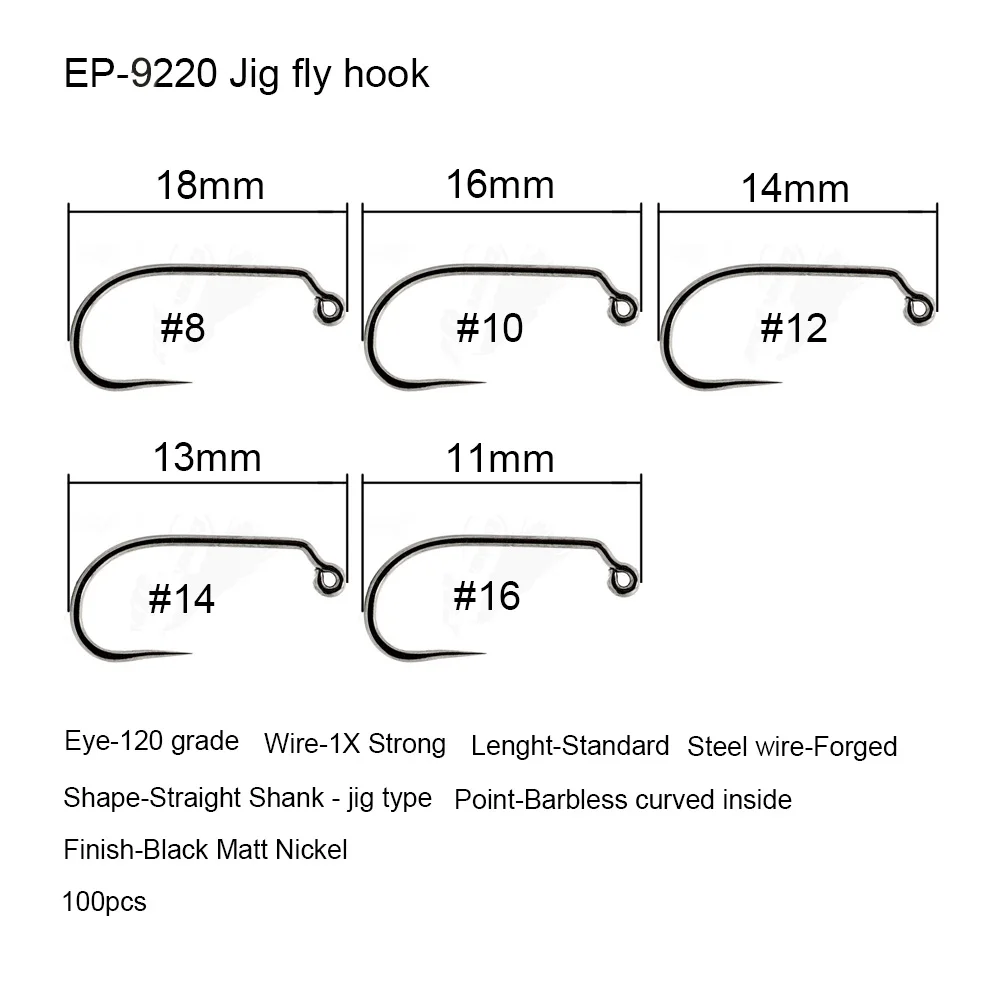 Jig fly hook 9220