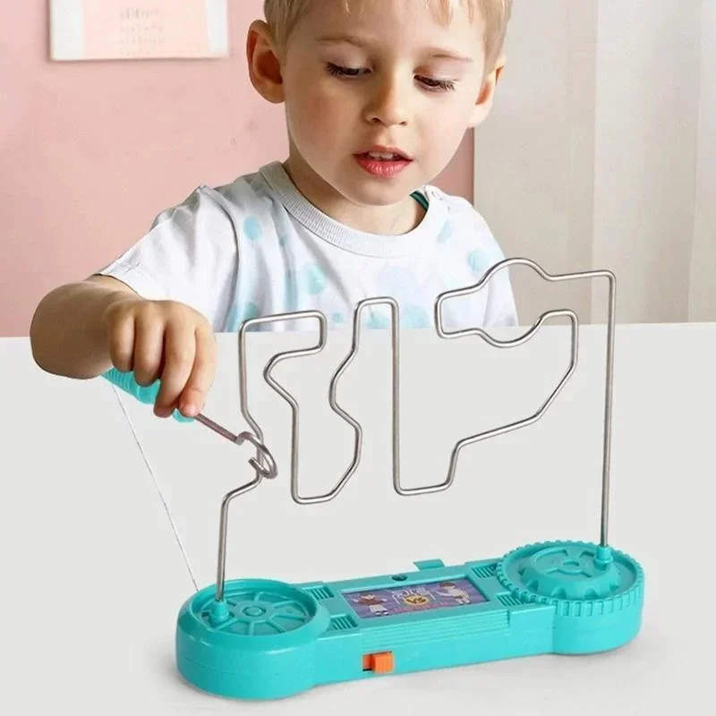 Juguete educativo Collison con descarga eléctrica para niños