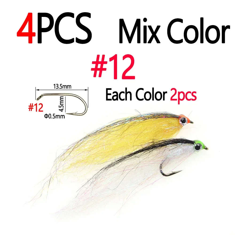 4PCS Mix Col Size 12