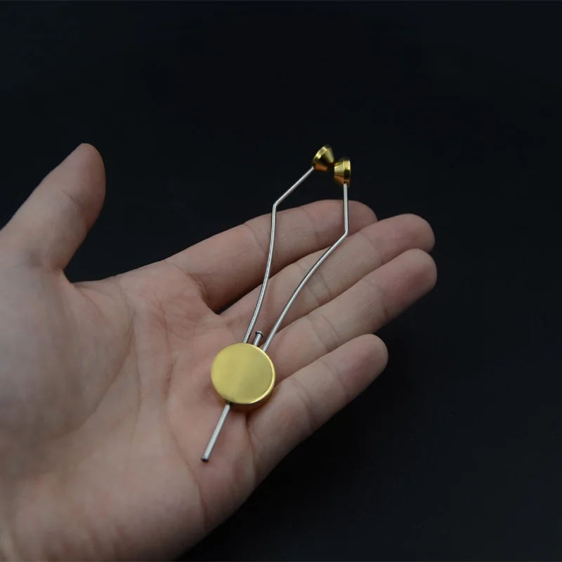 Bobinadora de disco estándar, herramientas de atado de moscas de latón, soporte de bobina de disco acampanado de tubería, 1 ud. - imagen 4